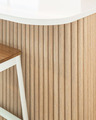 Bølgepanel Flexiwood White Oak 12 x 600 x 2400 mm